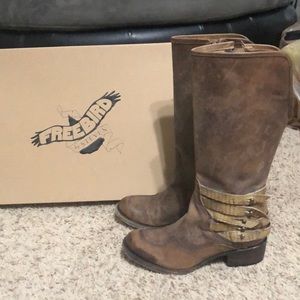 Freebird “Draft” mid shaft boots